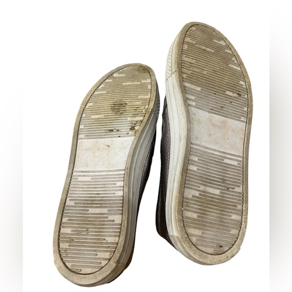 Kors Vigotti Silver Metallic Slip on Sneakers - Picture 5 of 7